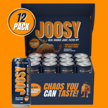 JOOSY SPARKLING ORANGE 330ML